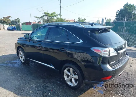 2010 Lexus Rx 350 z USA, uszkodzony, nr VIN 2T2BK1BA0AC027474